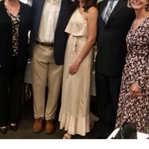 Nasty gal cream maxi